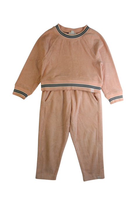 A Peach Pants Sets from Roller Rabbit in size 4T for girl. (Front View)