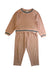 A Peach Pants Sets from Roller Rabbit in size 4T for girl. (Front View)