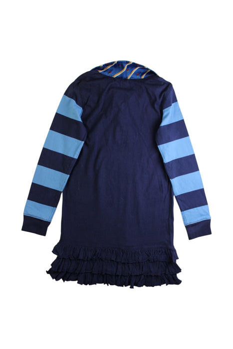 A Navy Long Sleeve Tops from Ralph Lauren in size 6T for girl. (Back View)