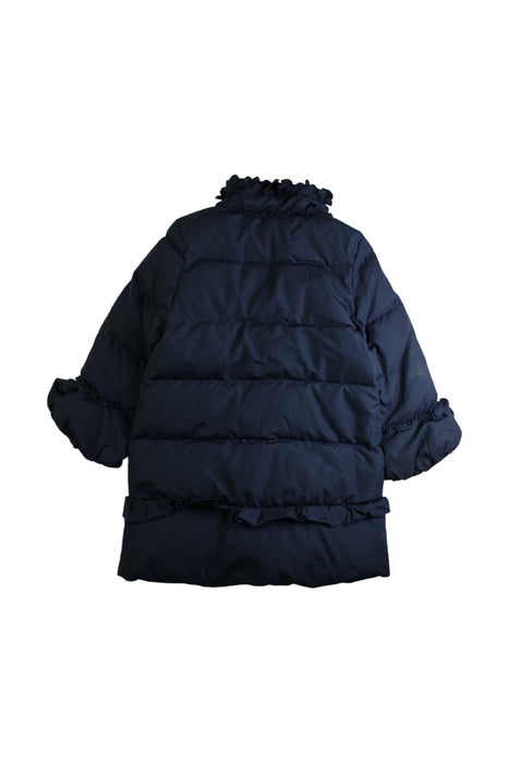 A Navy Puffer/Quilted Coats & Outerwear from Nicholas & Bears in size 18-24M for girl. (Back View)