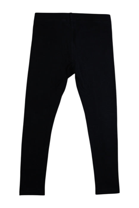 A Black Leggings from Seed in size 4T for neutral. (Back View)