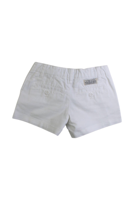 A White Shorts from Polo Ralph Lauren in size 2T for boy. (Back View)