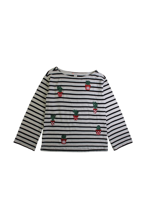 A Multicolour Long Sleeve Tops from Crewcuts in size 6T for girl. (Front View)