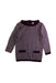 A Purple Knit Sweaters from Crewcuts in size 4T for girl. (Front View)