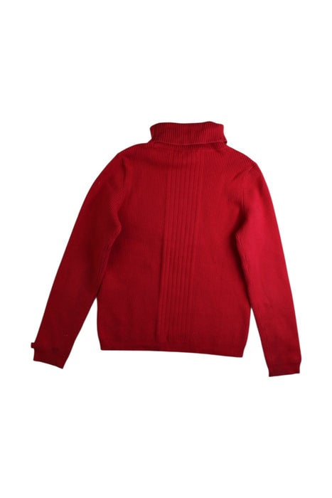 A Red Knit Sweaters from Nicholas & Bears in size 6T for girl. (Back View)