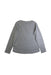 A Grey Long Sleeve Tops from Crewcuts in size 6T for girl. (Back View)