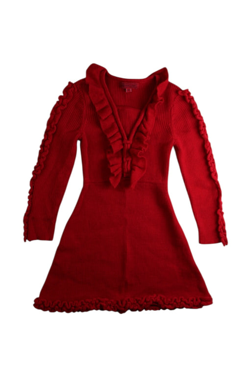 A Red Sweater Dresses from Nicholas & Bears in size 3T for girl. (Front View)