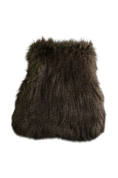 A Brown Dress Up Vests from Crewcuts in size 4T for girl. (Back View)