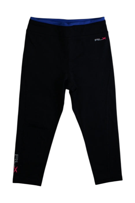 A Black Active Pants from Ralph Lauren in size 4T for girl. (Front View)