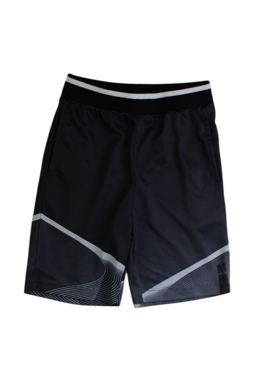 A Black Active Shorts from Momonittu in size 6T for boy. (Front View)