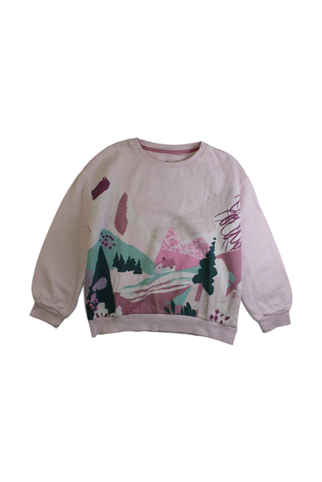 A Multicolour Crewneck Sweatshirts from Mothercare in size 7Y for girl. (Front View)
