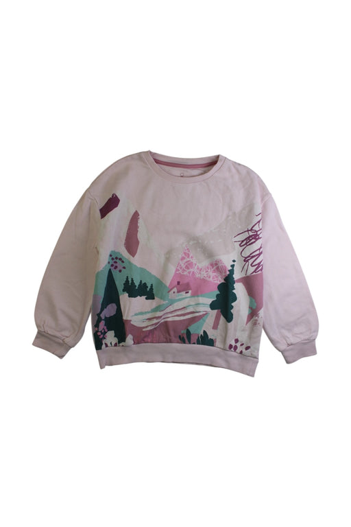 A Multicolour Crewneck Sweatshirts from Mothercare in size 7Y for girl. (Front View)