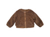 A Brown Lightweight Jackets from Mori in size 3T for neutral. (Front View)