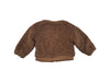 A Brown Lightweight Jackets from Mori in size 3T for neutral. (Back View)