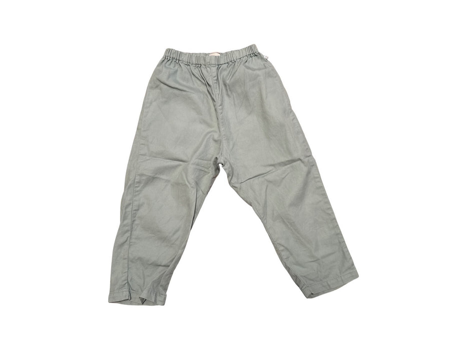 A Grey Casual Pants from Petit Bateau in size 3T for neutral. (Front View)