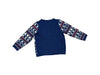 A Navy Cardigans from Petit Bateau in size 3T for neutral. (Back View)