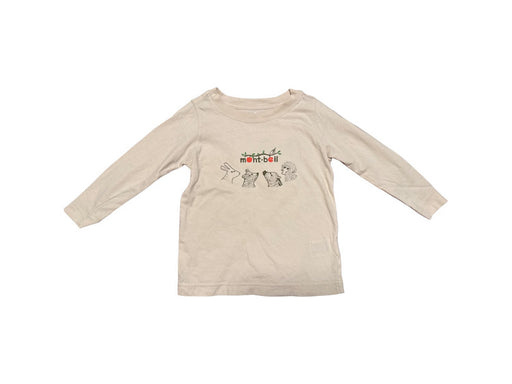 A Beige Long Sleeve T Shirts from Mont-bell in size 3T for neutral. (Front View)