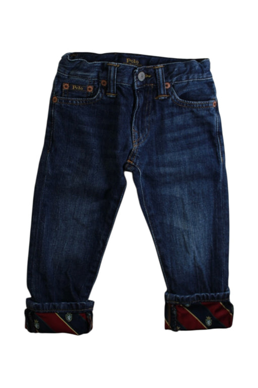 A Blue Jeans from Polo Ralph Lauren in size 2T for boy. (Front View)