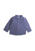A Blue Long Sleeve Shirts from Jacadi in size 6-12M for boy. (Front View)
