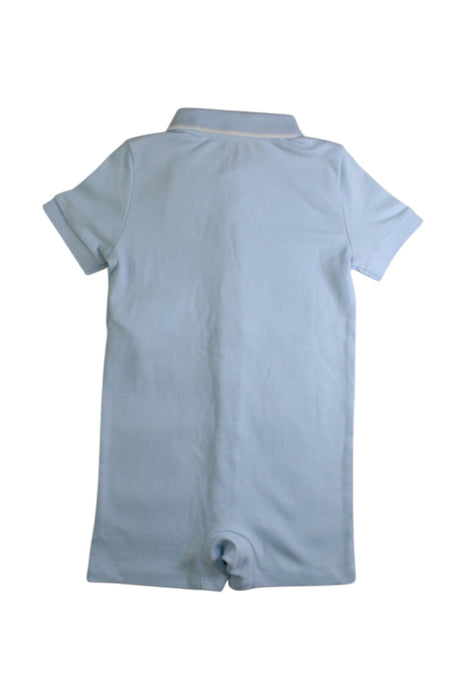 A Blue Short Sleeve Rompers from Ralph Lauren in size 12-18M for boy. (Back View)