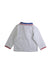 A White Long Sleeve Polos from Jacadi in size 12-18M for boy. (Back View)
