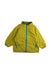 A Yellow Lightweight Jackets from Mont-bell in size 12-18M for boy. (Front View)