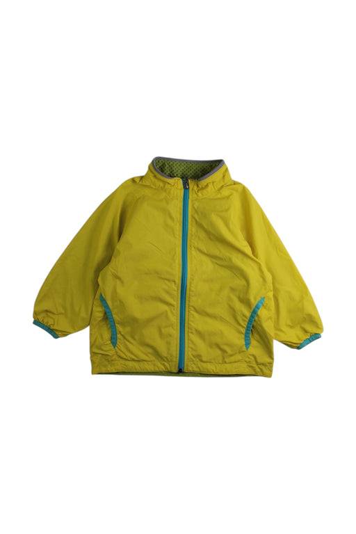 A Yellow Lightweight Jackets from Mont-bell in size 12-18M for boy. (Front View)