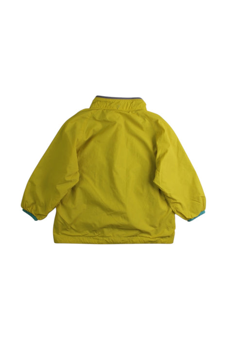 A Yellow Lightweight Jackets from Mont-bell in size 12-18M for boy. (Back View)
