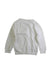 A White Cardigans from Petit Bateau in size 12-18M for girl. (Back View)