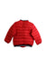 A Red Puffer/Quilted Jackets from Momonittu in size 6-12M for boy. (Back View)