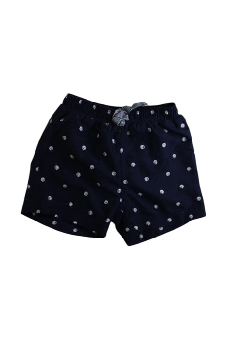 A Navy Swim Shorts from Petit Bateau in size 18-24M for boy. (Front View)