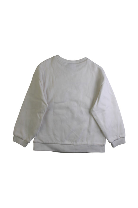 A White Crewneck Sweatshirts from Fila in size 4T for girl. (Back View)