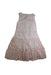A Peach Sleeveless Dresses from Jacadi in size 3T for girl. (Back View)