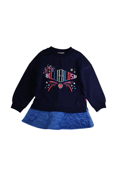 A Multicolour Crewneck Sweatshirts from Billieblush in size 4T for girl. (Front View)