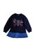 A Multicolour Crewneck Sweatshirts from Billieblush in size 4T for girl. (Front View)