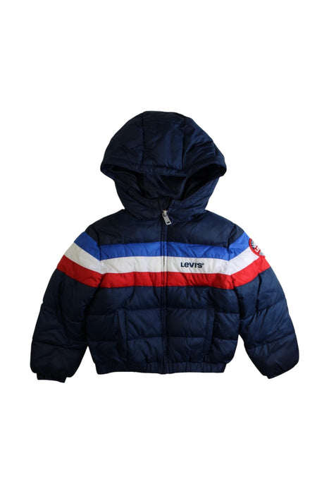 A Multicolour Puffer/Quilted Coats & Outerwear from Levi's in size 3T for boy. (Front View)