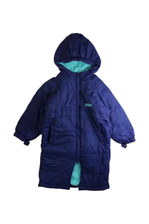 A Navy Cover Ups from Minnex in size 2T for neutral. (Front View)