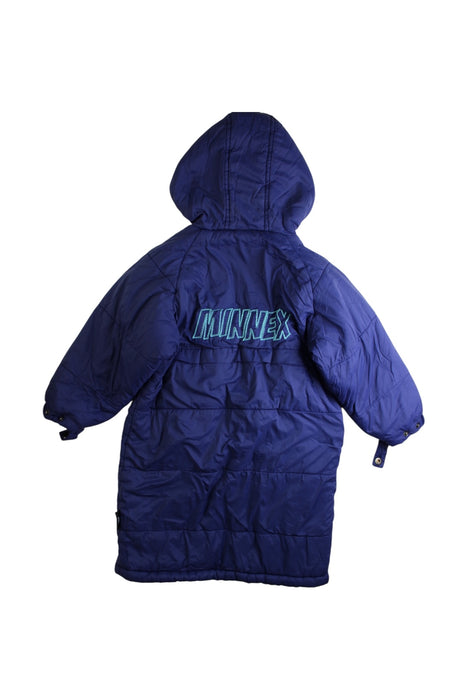 A Navy Cover Ups from Minnex in size 2T for neutral. (Back View)