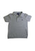 A Grey Short Sleeve Polos from Polo Ralph Lauren in size 2T for boy. (Front View)