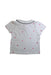 A White Short Sleeve Tops from Balabala in size 4T for girl. (Back View)