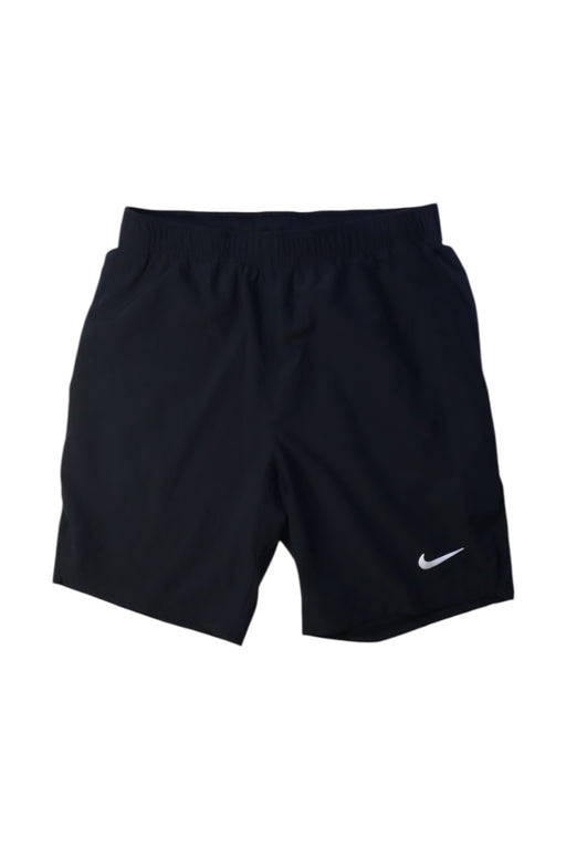 A Black Shorts from Nike in size 12Y for boy. (Front View)