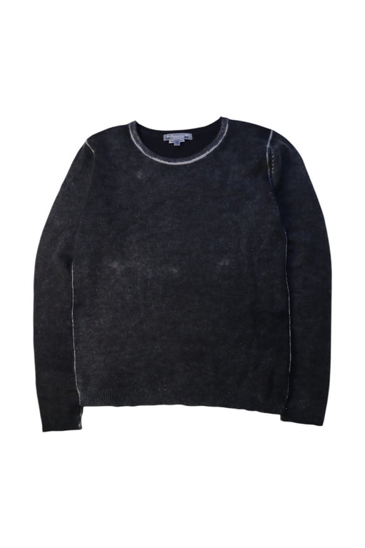 A Black Knit Sweaters from Bonpoint in size 12Y for boy. (Front View)