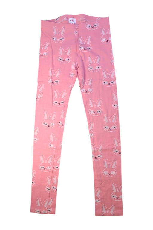 A Pink Leggings from Seed in size 9Y for girl. (Front View)