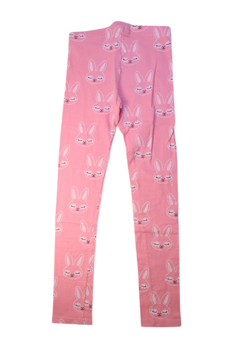 A Pink Leggings from Seed in size 9Y for girl. (Back View)
