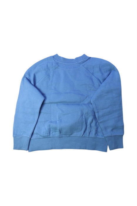 A Blue Crewneck Sweatshirts from Indee in size 8Y for boy. (Back View)