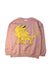A Pink Crewneck Sweatshirts from Mini Rodini in size 7Y for neutral. (Front View)