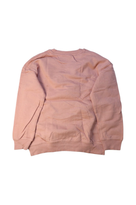 A Pink Crewneck Sweatshirts from Mini Rodini in size 7Y for neutral. (Back View)
