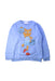 A Blue Crewneck Sweatshirts from Mini Rodini in size 7Y for girl. (Front View)