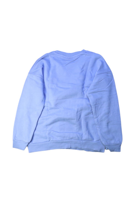 A Blue Crewneck Sweatshirts from Mini Rodini in size 7Y for girl. (Back View)