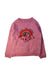 A Pink Crewneck Sweatshirts from FatFace in size 8Y for girl. (Front View)